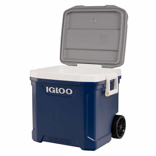 Igloo 62-quart Maxcold Latitude Roller-BLUE