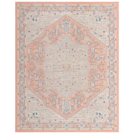 Unique Loom Whitney Milano Powder Pink 9 ft. x 12 ft. Area Rug