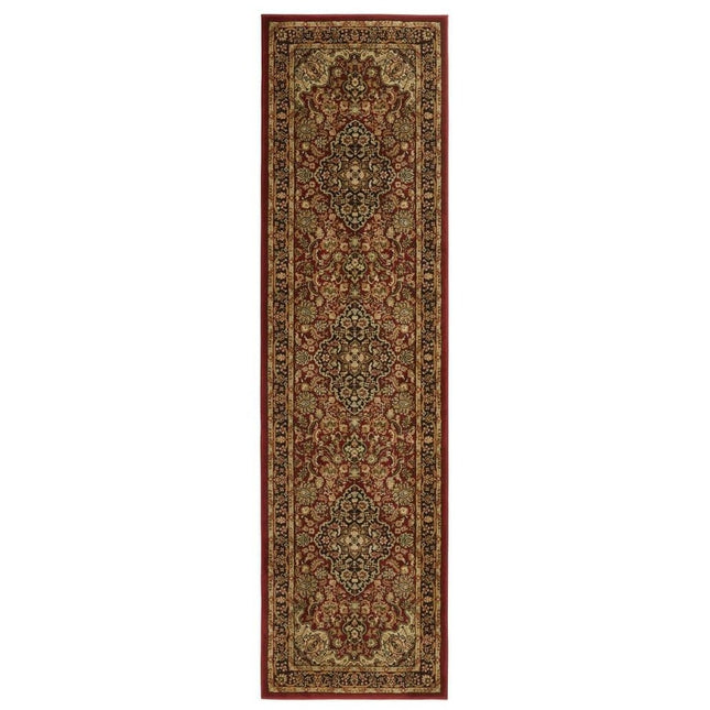 Home Decorators Collection Silk Road Red 2 ft. x 7 ft. Medallion Runner Rug