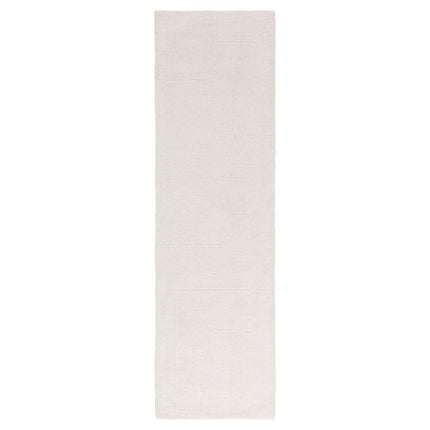 SAFAVIEH Mykonos 2 ft. x 8 ft. Ivory Geometric Solid Runner Rug