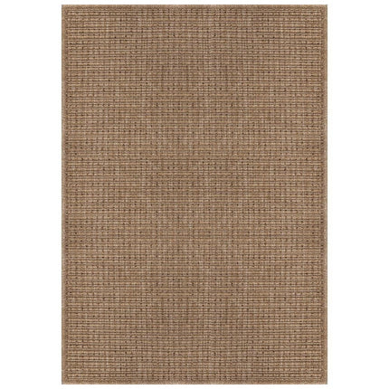 Beverly Rug Royal Natural 9 ft. x 12 ft. Solid Indoor Area Rug
