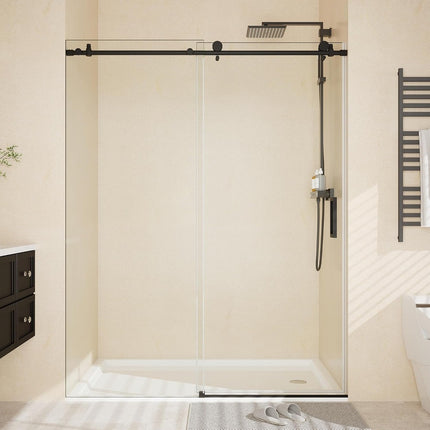 Garvee Sliding Shower Door 44-48 inch W x 76 inch H