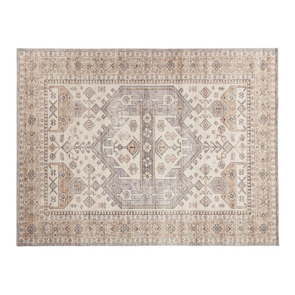 Home Decorators Collection Harmony Global Sand 6 ft. x 9 ft. Indoor Machine Washable Area Rug
