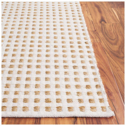SAFAVIEH Natura 6 ft. x 9 ft. Natural/Ivory Lattice Tile Area Rug