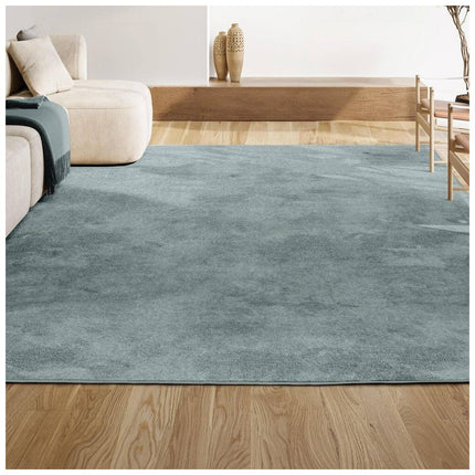 JONATHAN Y Haze Solid Low-Pile Light Blue 10 ft. x 14 ft. Area Rug