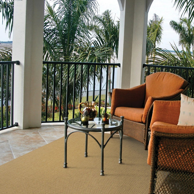 Oriental Weavers Karavia 7'10" x 10'10" Indoor/Outdoor Rug (2160N Tan)