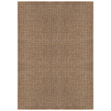 Beverly Rug Royal Natural 9 ft. x 12 ft. Solid Indoor Area Rug