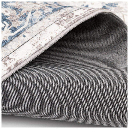 Home Decorators Collection Silky Medallion Multi 2 ft. x 7 ft. Medallion Polyester Runner Rug
