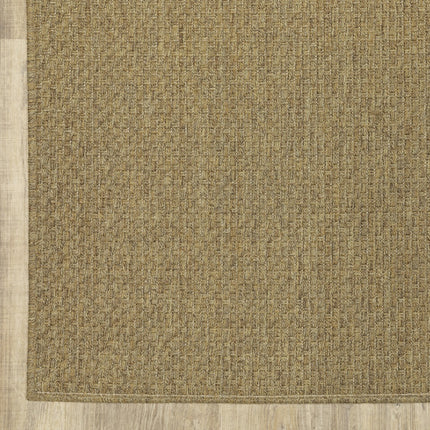 Oriental Weavers Karavia 7'10" x 10'10" Indoor/Outdoor Rug (2160N Tan)