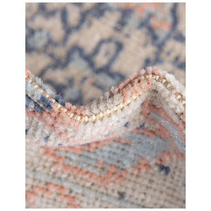 Unique Loom Whitney Milano Powder Pink 9 ft. x 12 ft. Area Rug