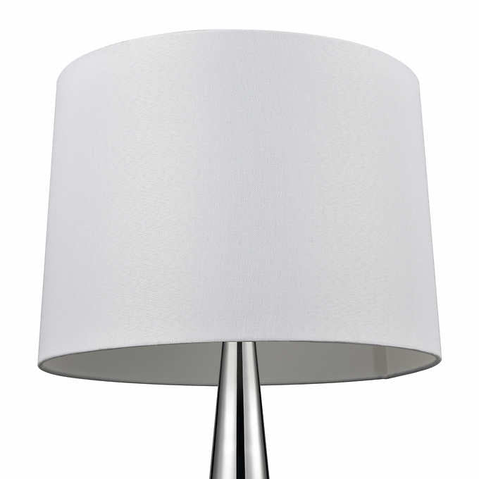 Austin Tapered Lamp, Set, 2-pack - Silver