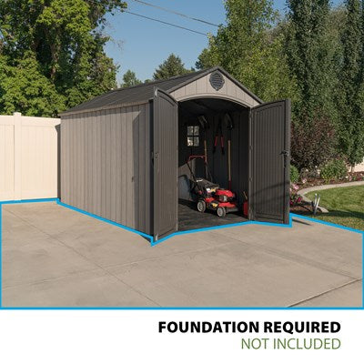 Lifetime Resin Outdoor 8' x 12.5' Storage Shed