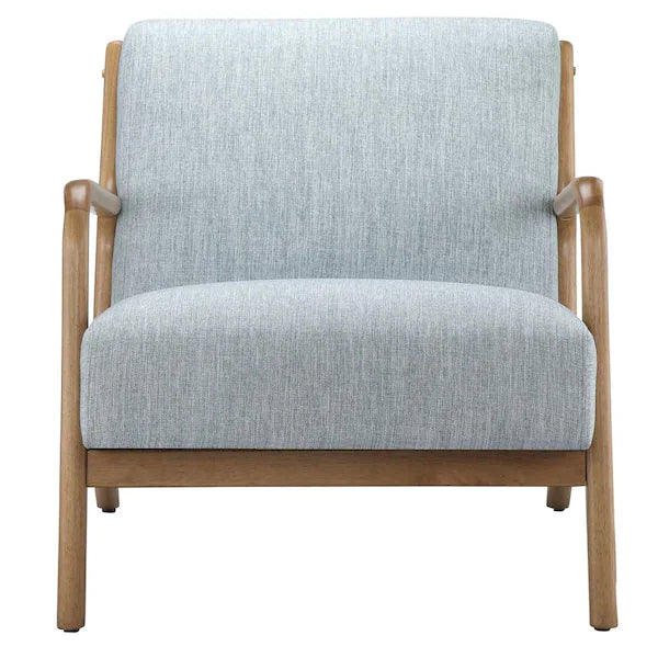 INK+IVY Novak Light Blue Lounge Arm Chair