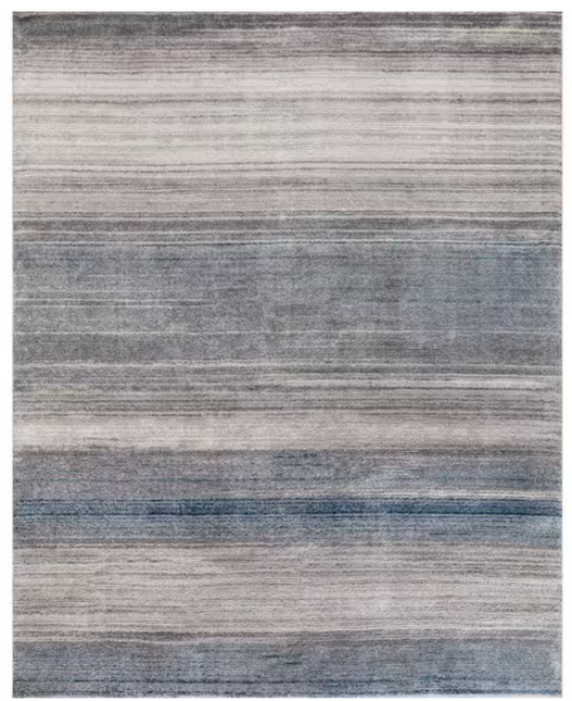 Newshire Blue Ombre 5 ft. x 7 ft. Contemporary Area Rug