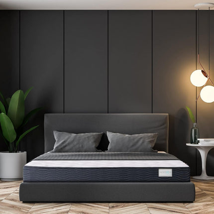 Novezza Home 10 Inch Hybrid Support Mattress/Bed-in-a-Box/CertiPUR-US Certified Foam, Queen (NOVHM-S)