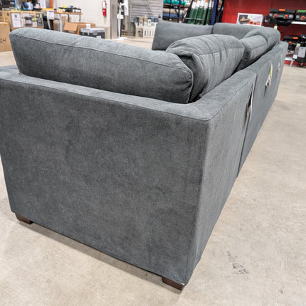 TISDALE 6PC FAB SECT GRAY imperfect