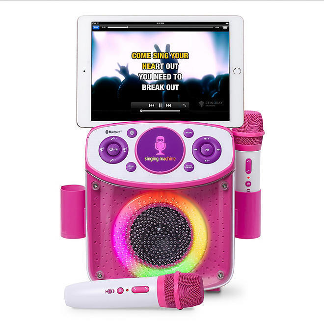 The Singing Machine Mini Sparkle Karaoke Machine