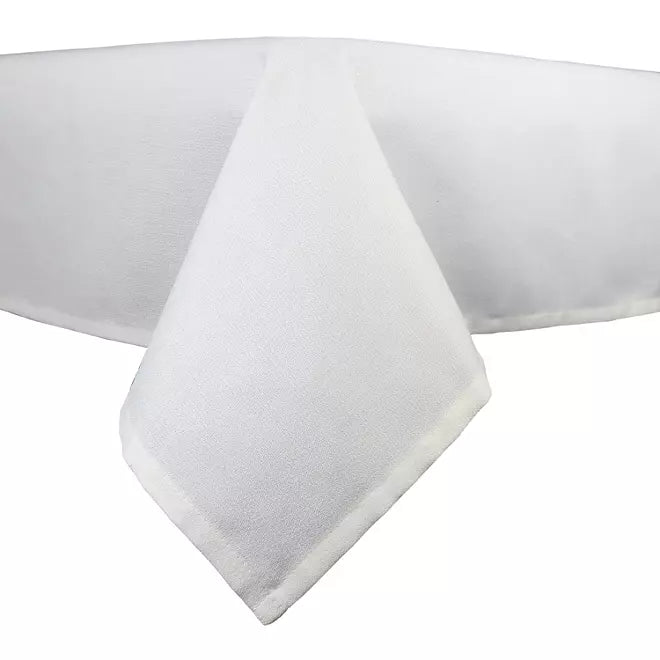 54" x 120" - Member's Mark White Tablecloth,  (2 pk.)