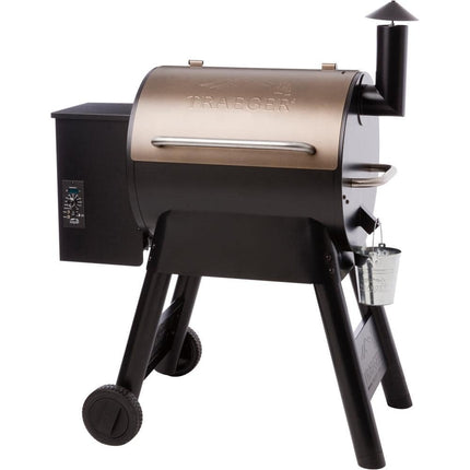 Traeger Pro Series 22 Pellet Grill and Smoker, Bronze (TFB57PZB)