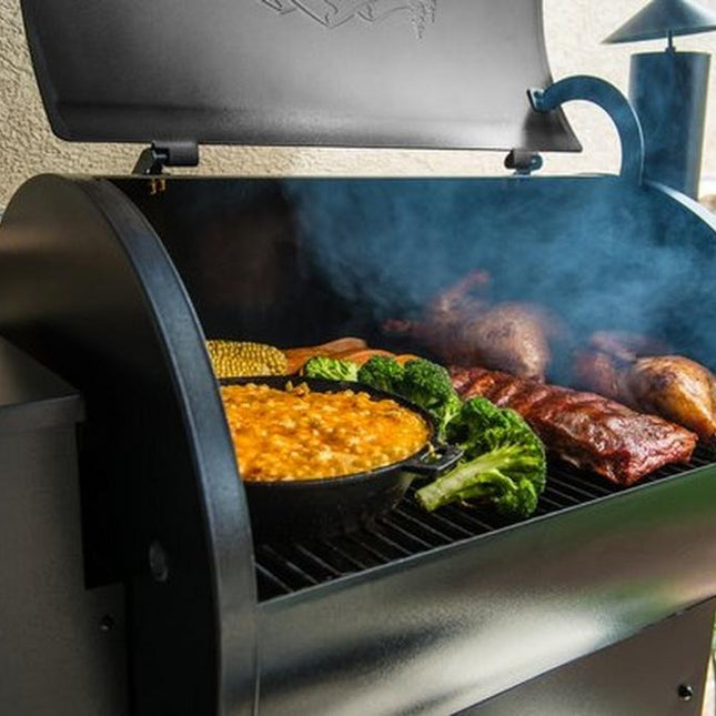 Traeger Pro Series 22 Pellet Grill and Smoker, Bronze (TFB57PZB)